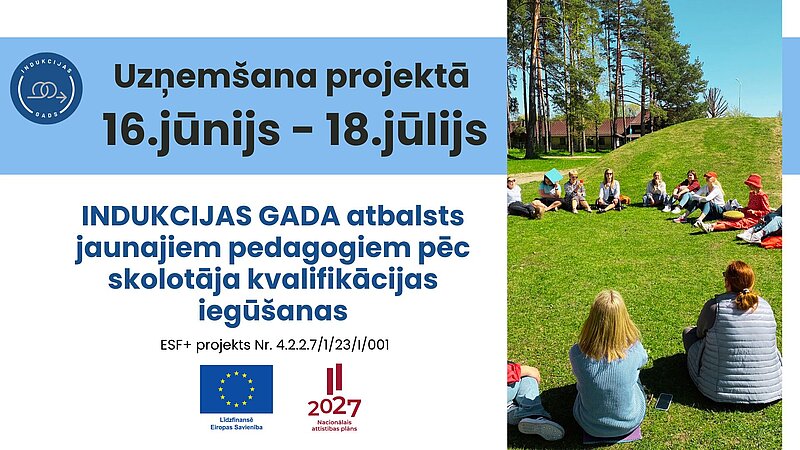 Jaunos skolotājus aicina pieteikties dalībai Indukcijas gada atbalsta projektā