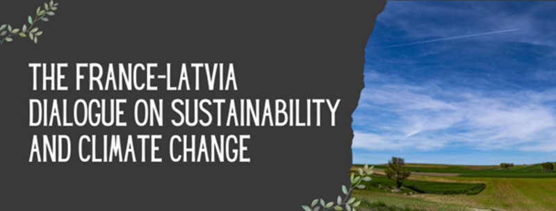Latvijas Universitātē notiks paneļdiskusija “Francijas un Latvijas dialogs par klimatu un ilgtspēju 2024”