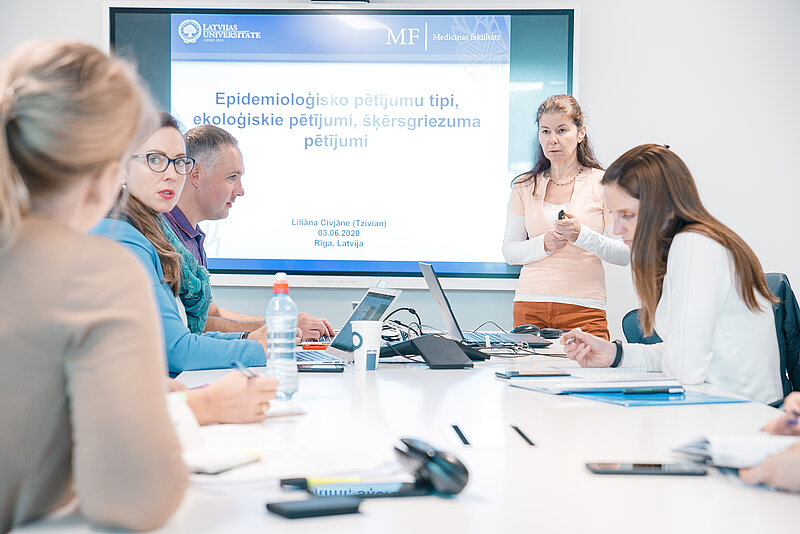 Pieredzē dalās epidemioloģijas un medicīniskās statistikas studenti: Latvijā un pasaulē pieprasītas zināšanas